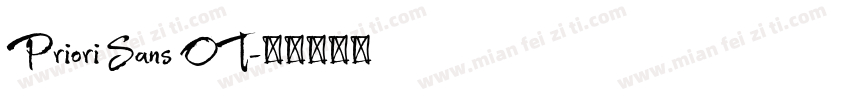 Priori Sans OT字体转换